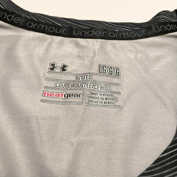 Under Armour Womens Shirt Size Large Heatgear Fitted Tshirt - Picture 3 of 16